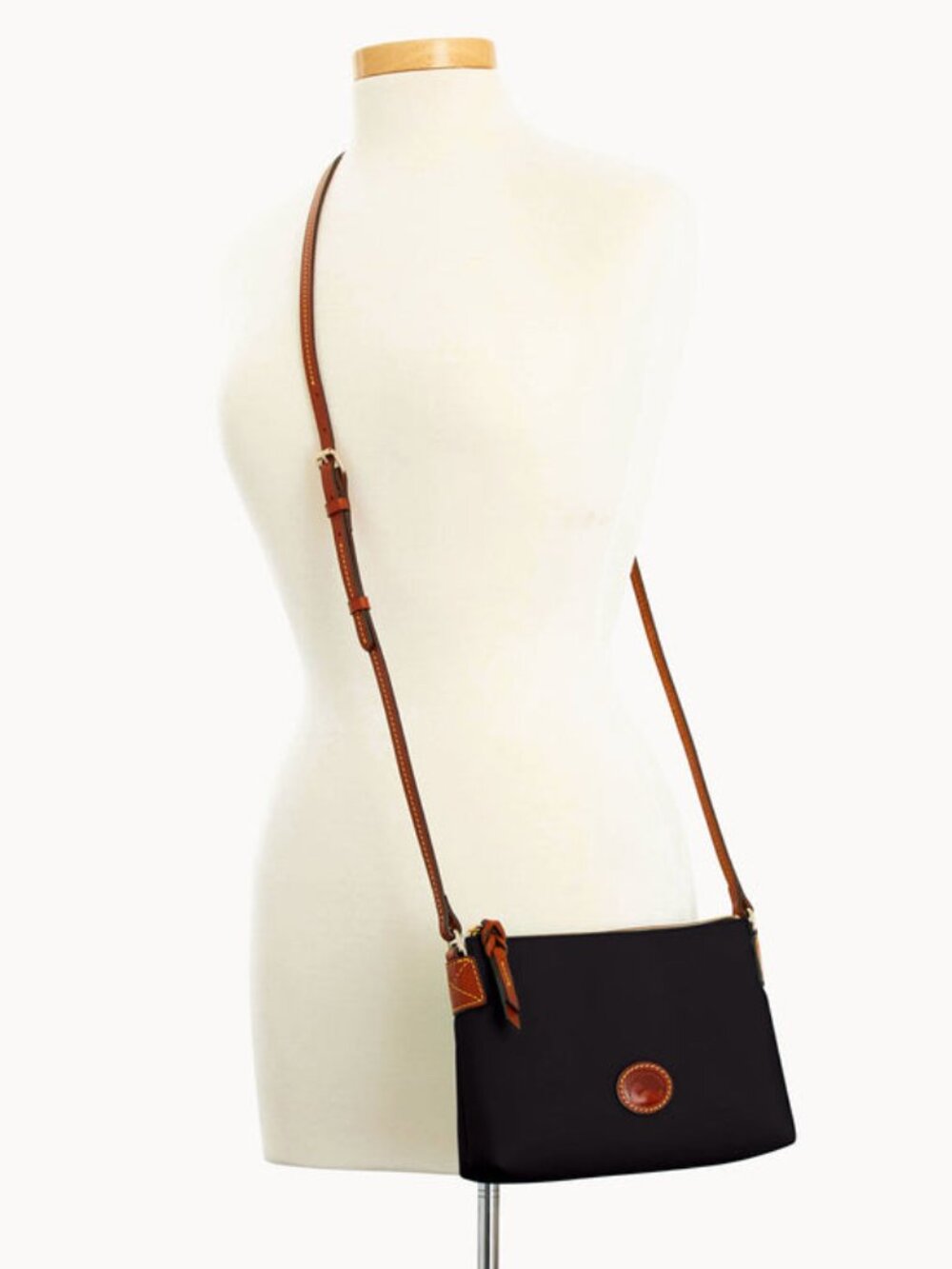 Dooney & Bourke Nylon Crossbody Pouchette - Picture 5 of 10